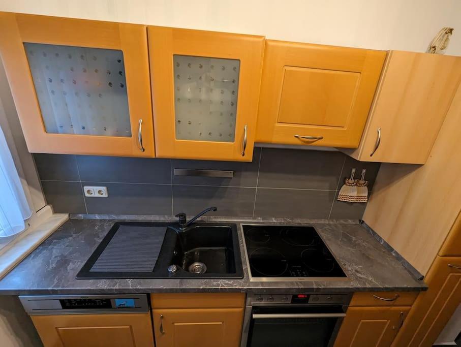 Ferienwohnung Elbaue Barby Esterno foto