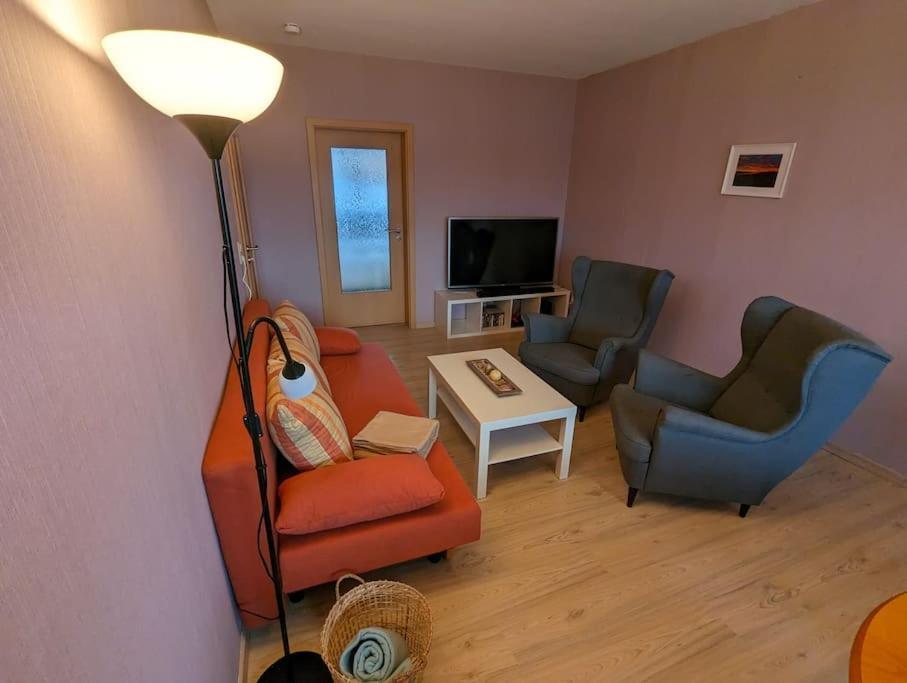 Ferienwohnung Elbaue Barby Esterno foto